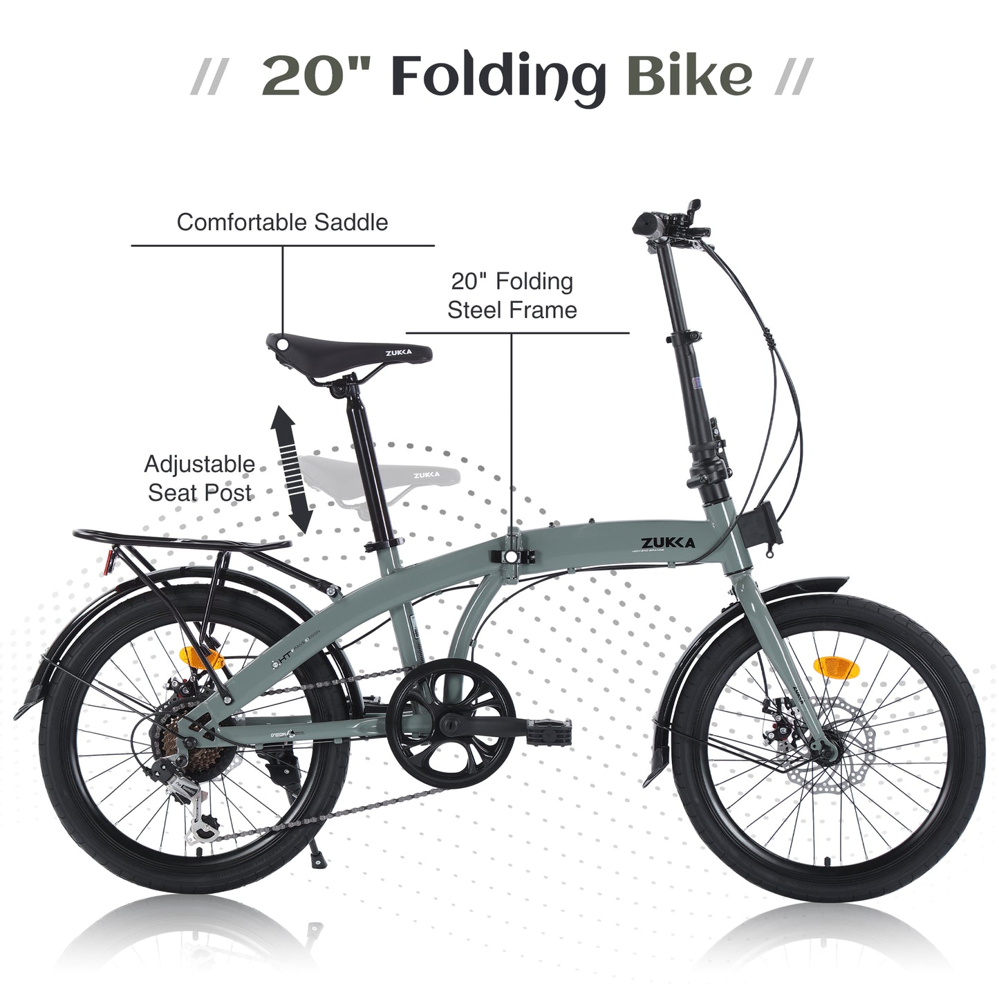 Compact City Cruiser Bike