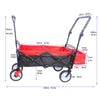 Adventure Wagon - Versatile Collapsible Cart with Drink Holder and Adjustable Handles