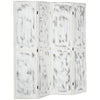 Chic White Folding Room Divider