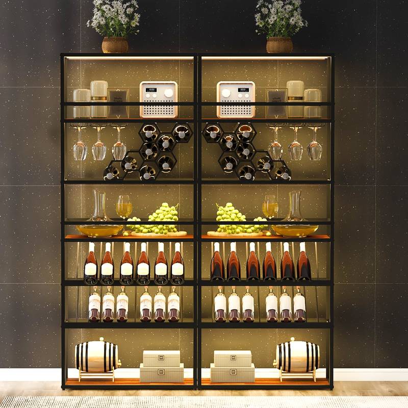 Luxe LED Wine Tower Display