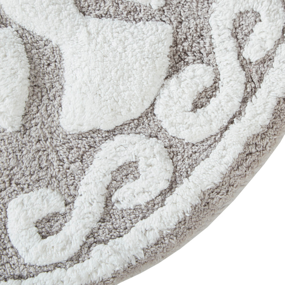 Cozy Medallion Bath Mat