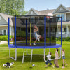 Jump & Play Trampoline with Basketball Hoop & Ladder