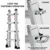 Versatile Lift Ladder with Wheels