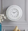 Glam Mirror & Crystal Wall Clock