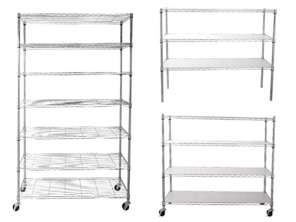 Ultimate Heavy-Duty Rolling Wire Shelf Organizer