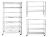 Ultimate Heavy-Duty Rolling Wire Shelf Organizer