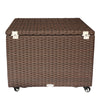 Stylish Outdoor Wicker Storage Box