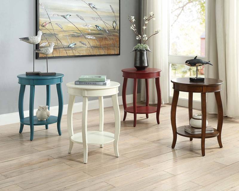 Teal Bliss Side Table