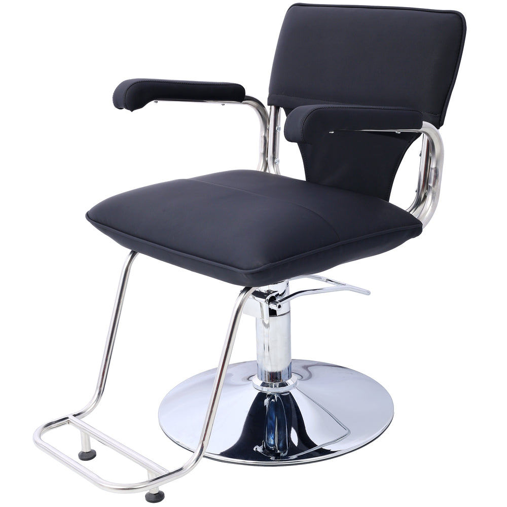 Chic & Sturdy Salon Chair with Hydraulic Pump