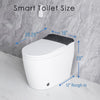 Smart Bidet Toilet with Heated Seat & Auto Features