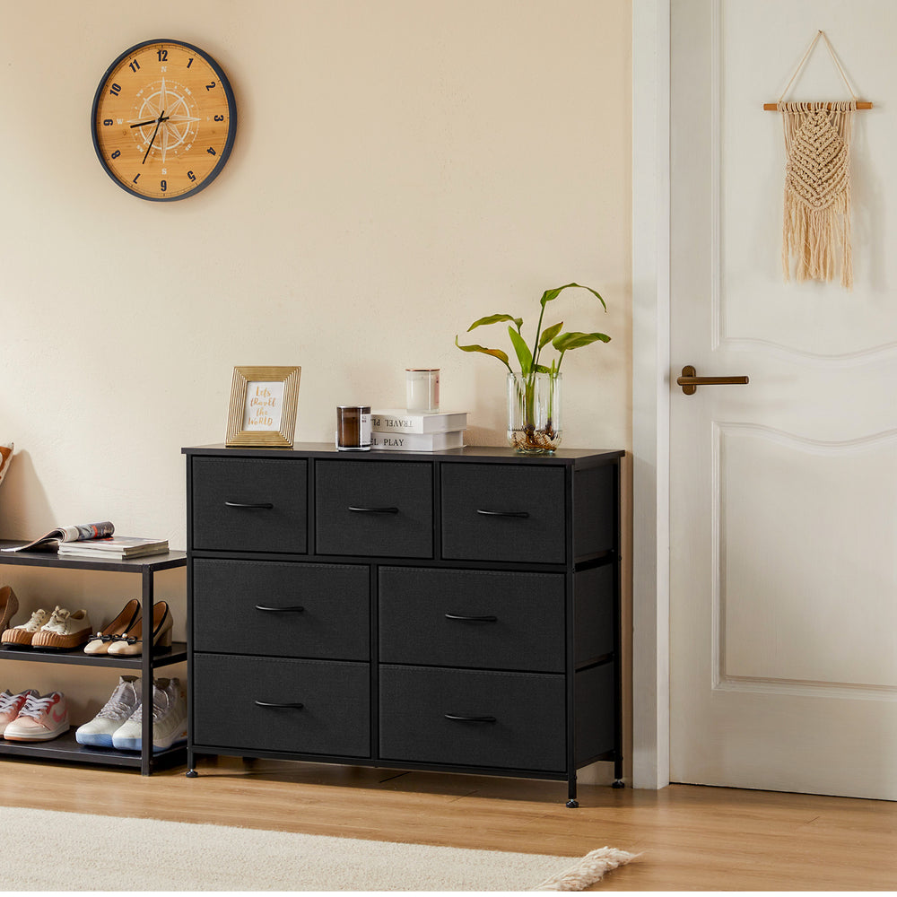 Chic Black Wardrobe Lockers with Ample Storage