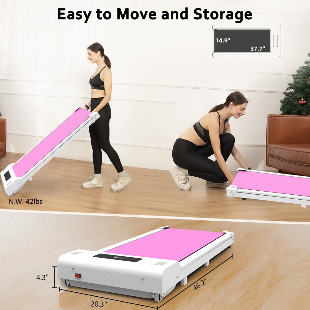 Pink Under Desk Treadmill – Your Portable Walking Companion