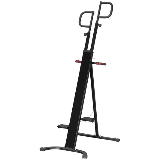 Vertical Climber Fitness Machine - Compact Full Body Workout Tool