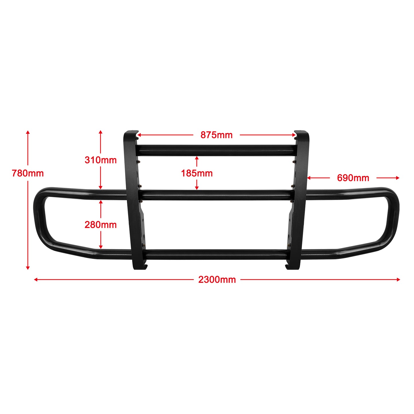 Ironclad Deer Guard Bumper