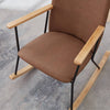Cozy Rocking Chair with Adjustable Headrest