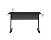 ACME Dragon Gaming Table with USB Hub - Black & Red