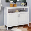 Chic White Buffet & Storage Sideboard