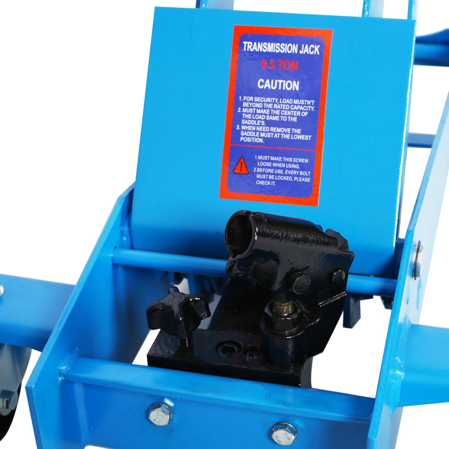 Blue Low-Profile Hydraulic Service Jack