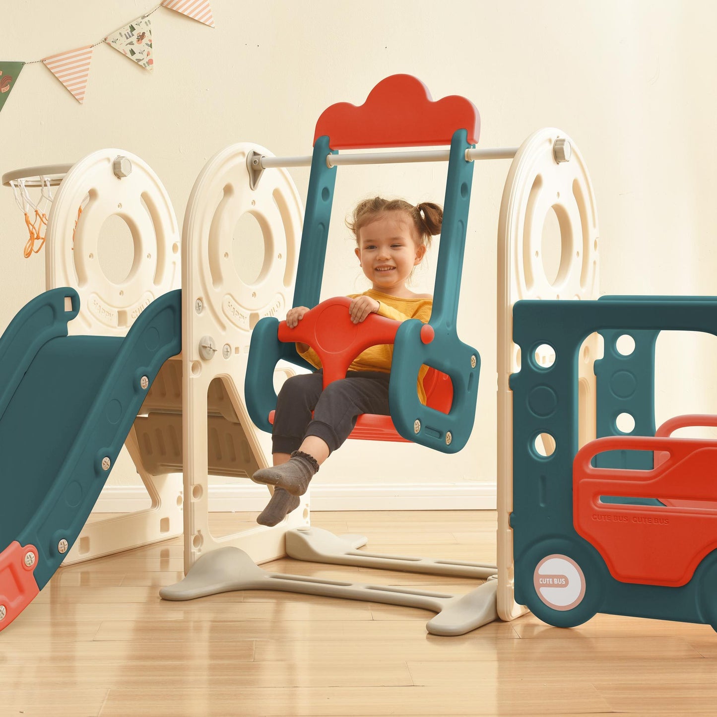 Bus Adventure Swing Set