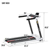 FitFold Treadmill: Your Personal Home Fitness Buddy with Bluetooth!