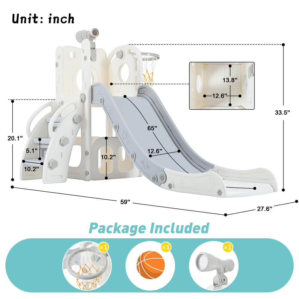 Adventure Space Slide Set