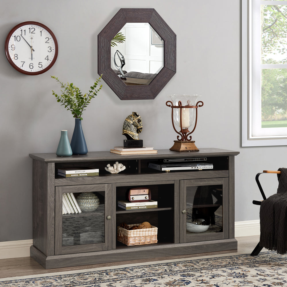 Chic TV Media Console with Stylish Storage