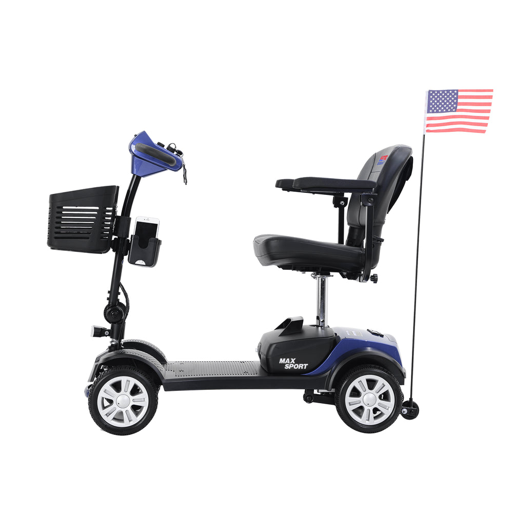 Blue Breeze Mobility Scooter with Cup & Phone Holder