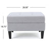 Cozy Storage Ottoman