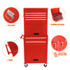 Rolling Red Tool Chest with Wheels & Drawers