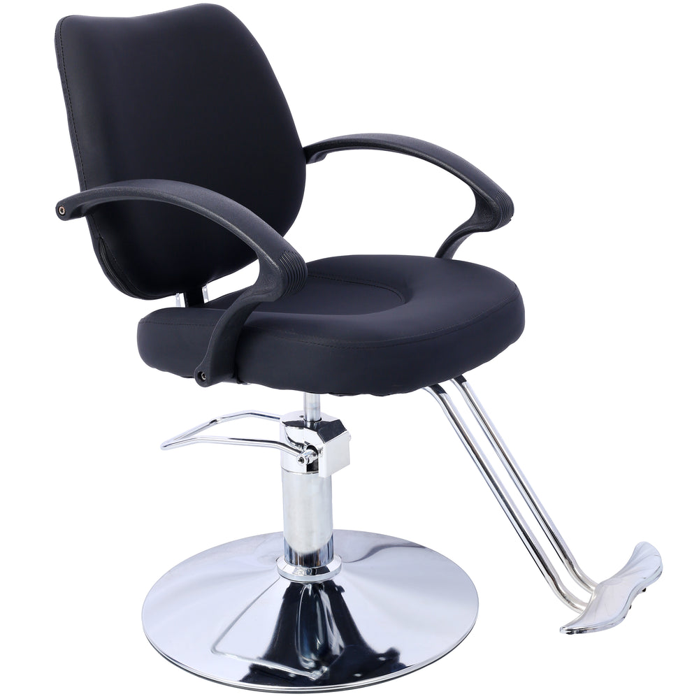 Chic Hydraulic Barber Chair with Cape