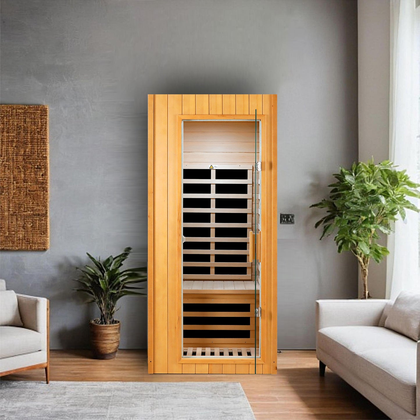 Cozy Solo Infrared Sauna Retreat