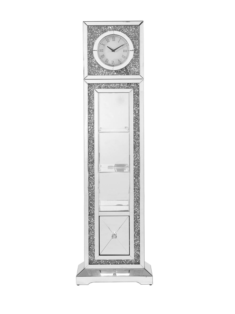 Shimmering Elegance Grandfather Clock