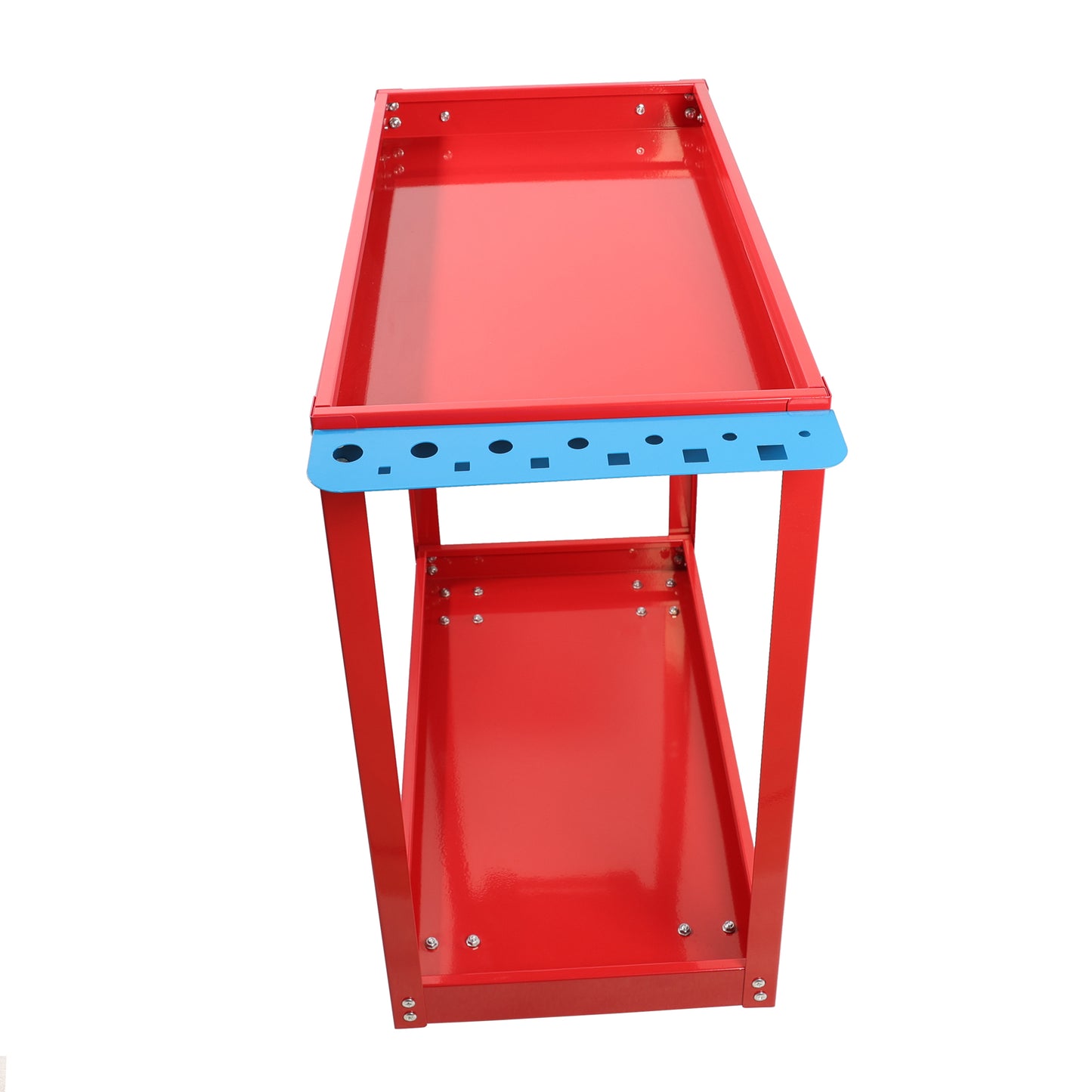 Red Heavy-Duty Rolling Tool Cart