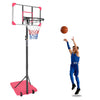 Easy-Set Adjustable Basketball Hoop for Indoor and Outdoor Fun