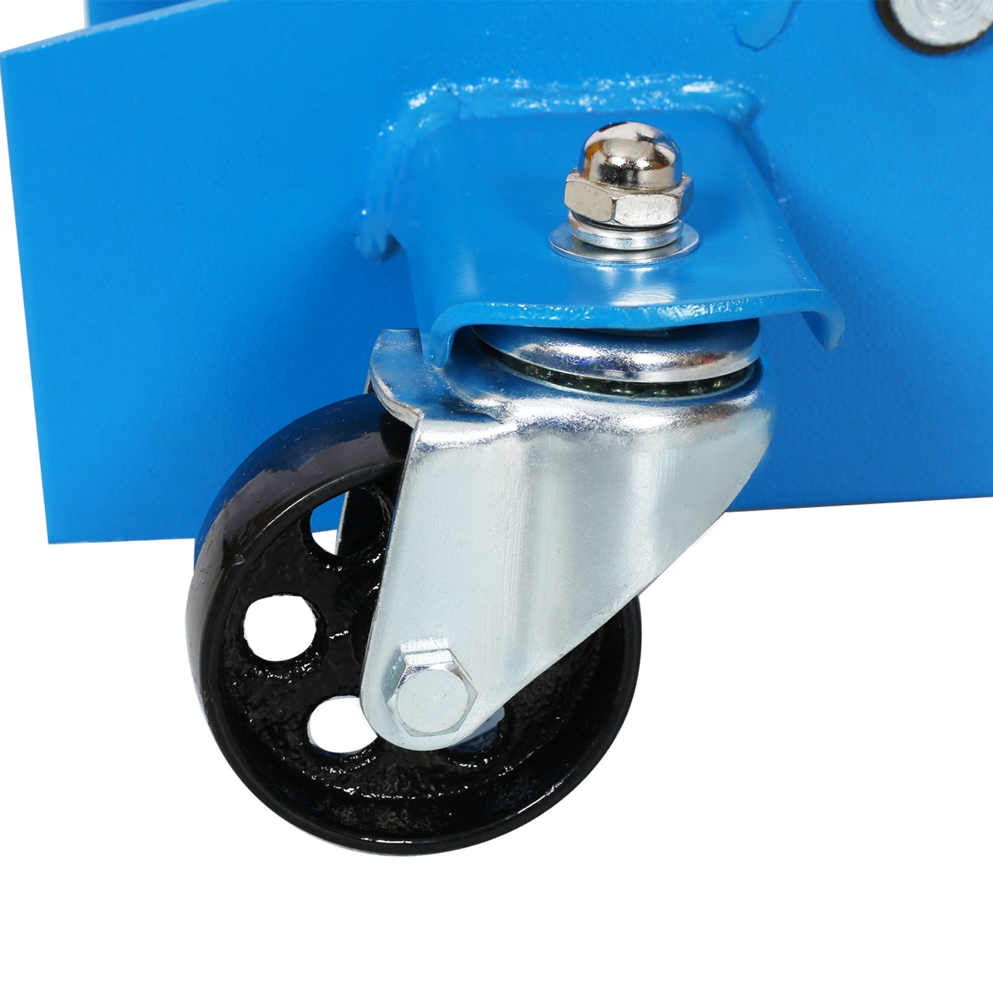 Blue Low-Profile Hydraulic Service Jack