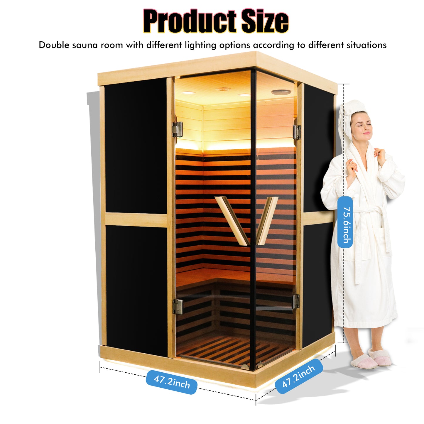 Cozy Duo Infrared Sauna Retreat