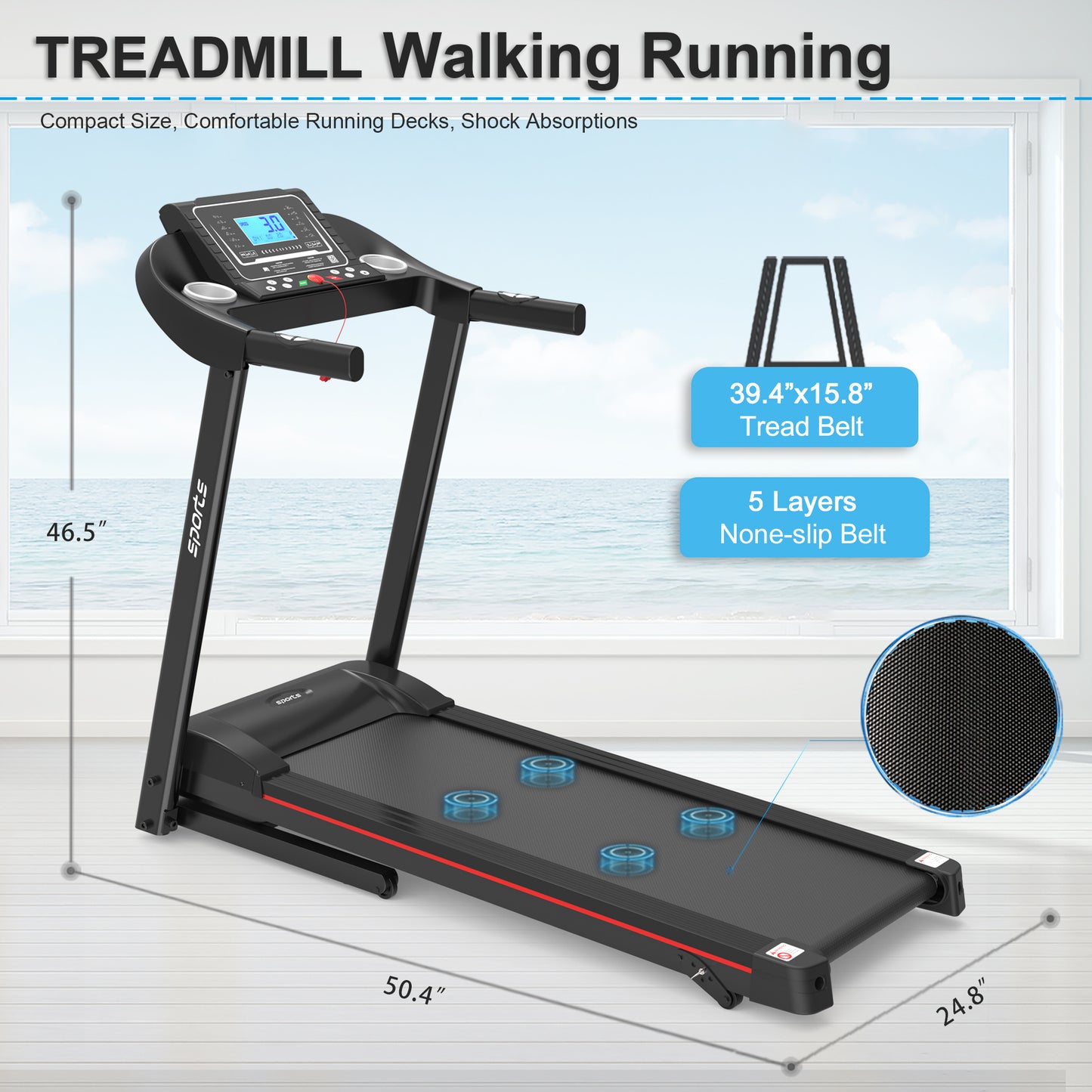 Fitshow Bluetooth Treadmill: Your Home Workout Buddy!