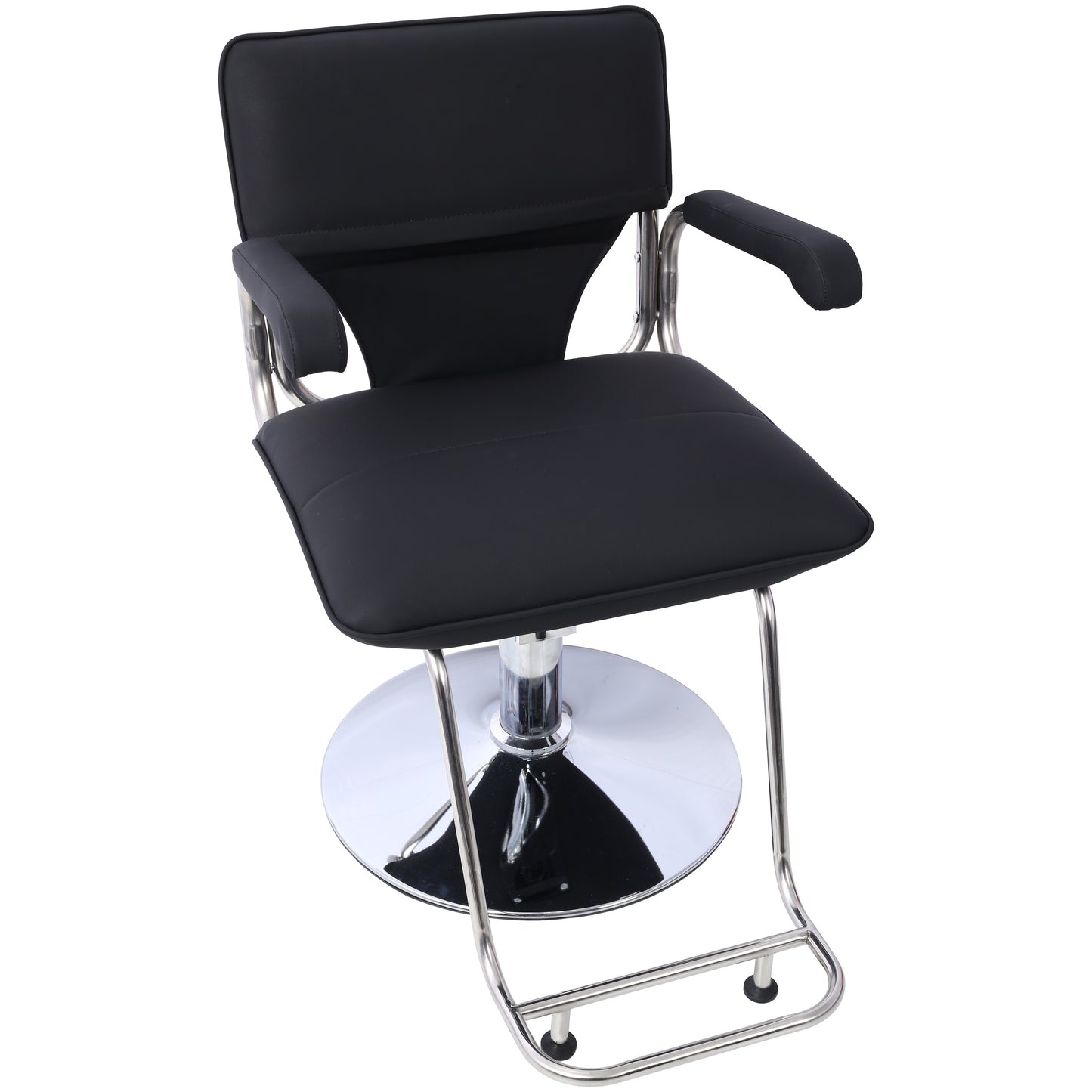 Chic & Sturdy Salon Chair with Hydraulic Pump