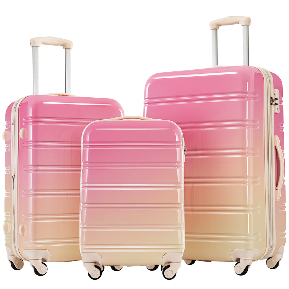 Vibrant Expandable Spinner Luggage Set