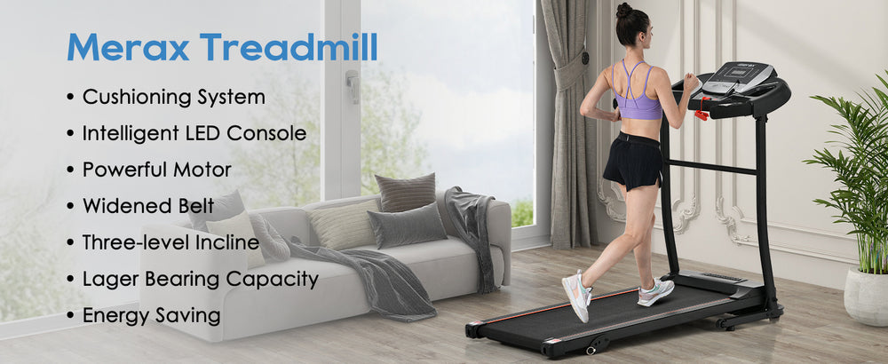 SmartFold Treadmill: Compact Running & Walking Machine for Home Fitness