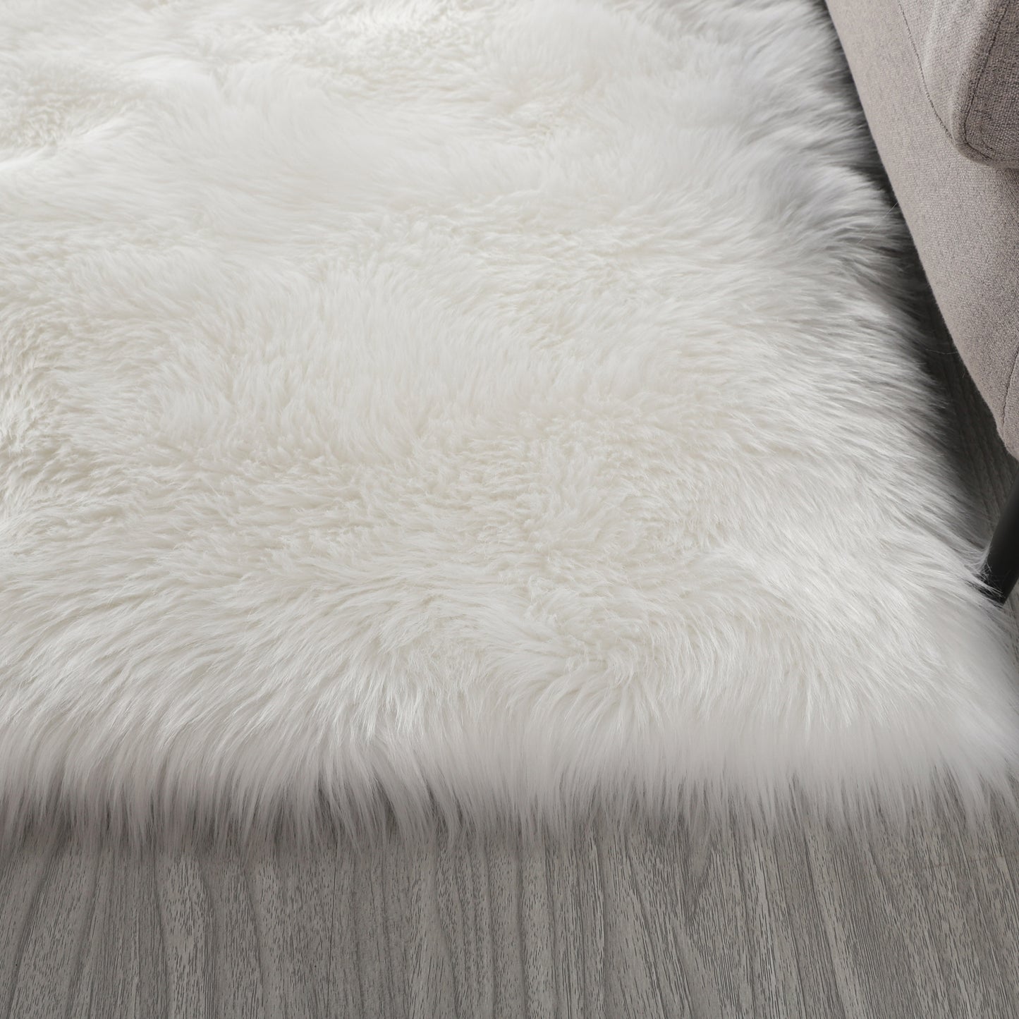 Snuggle Soft Faux Fur Area Rug