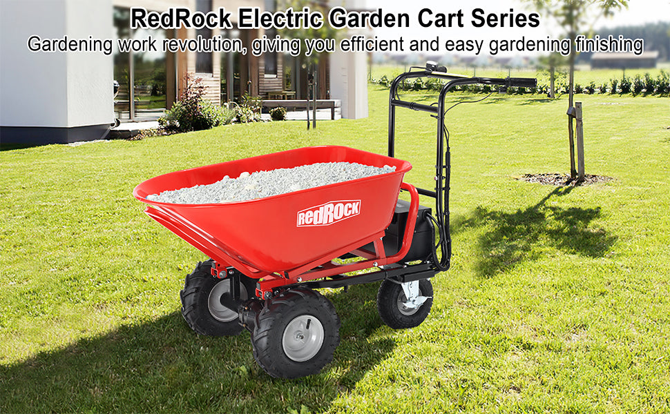 Electric Heavy-Duty Utility Cart