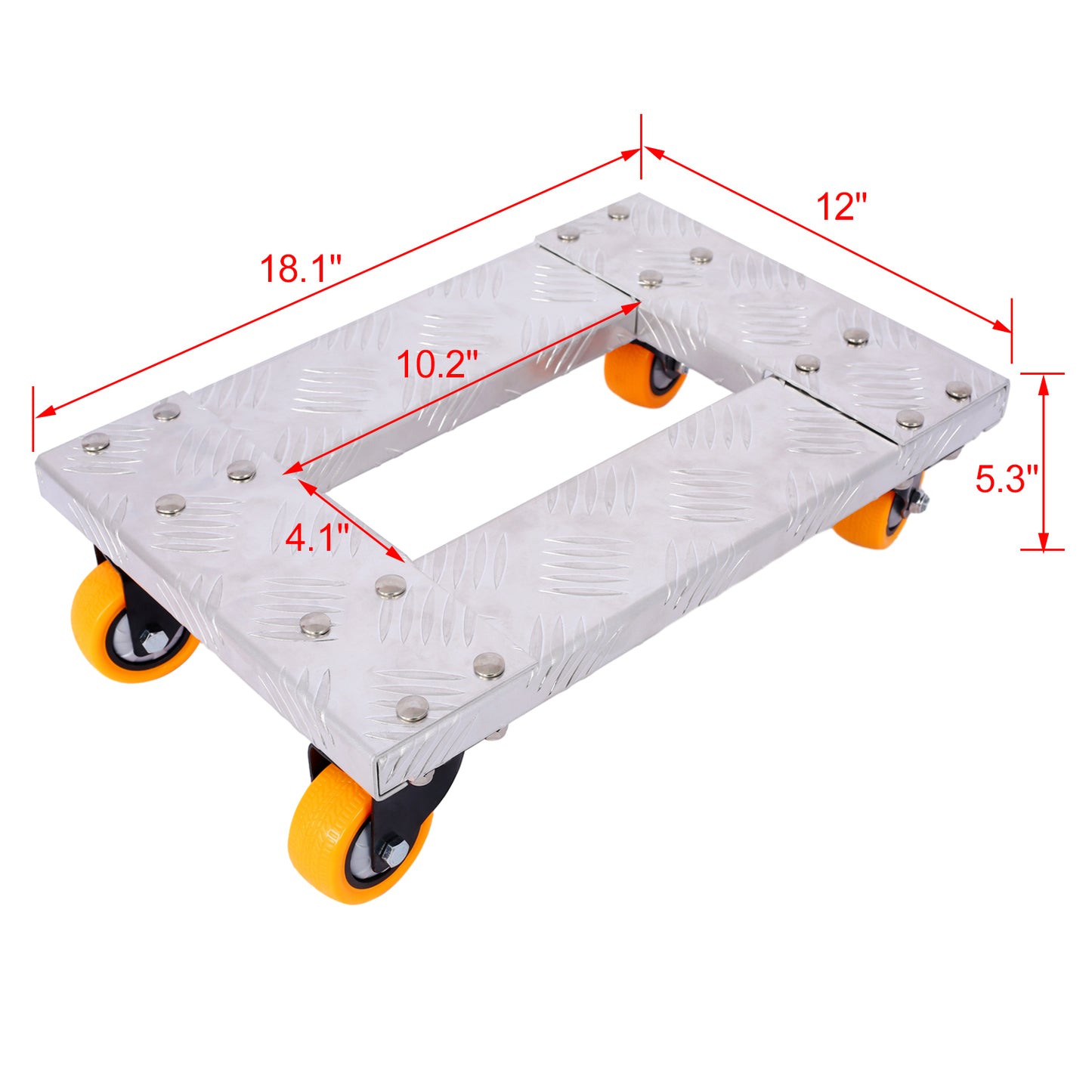 Heavy-Duty Furniture Dolly with Brake