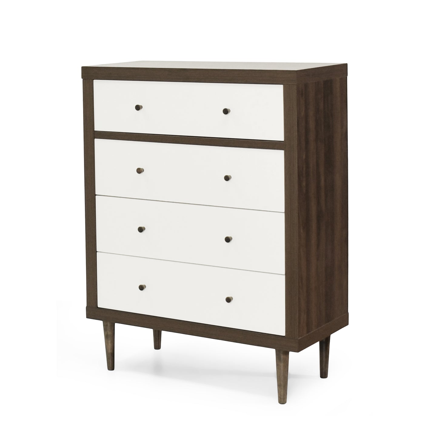 Nordic Charm 4-Drawer Dresser