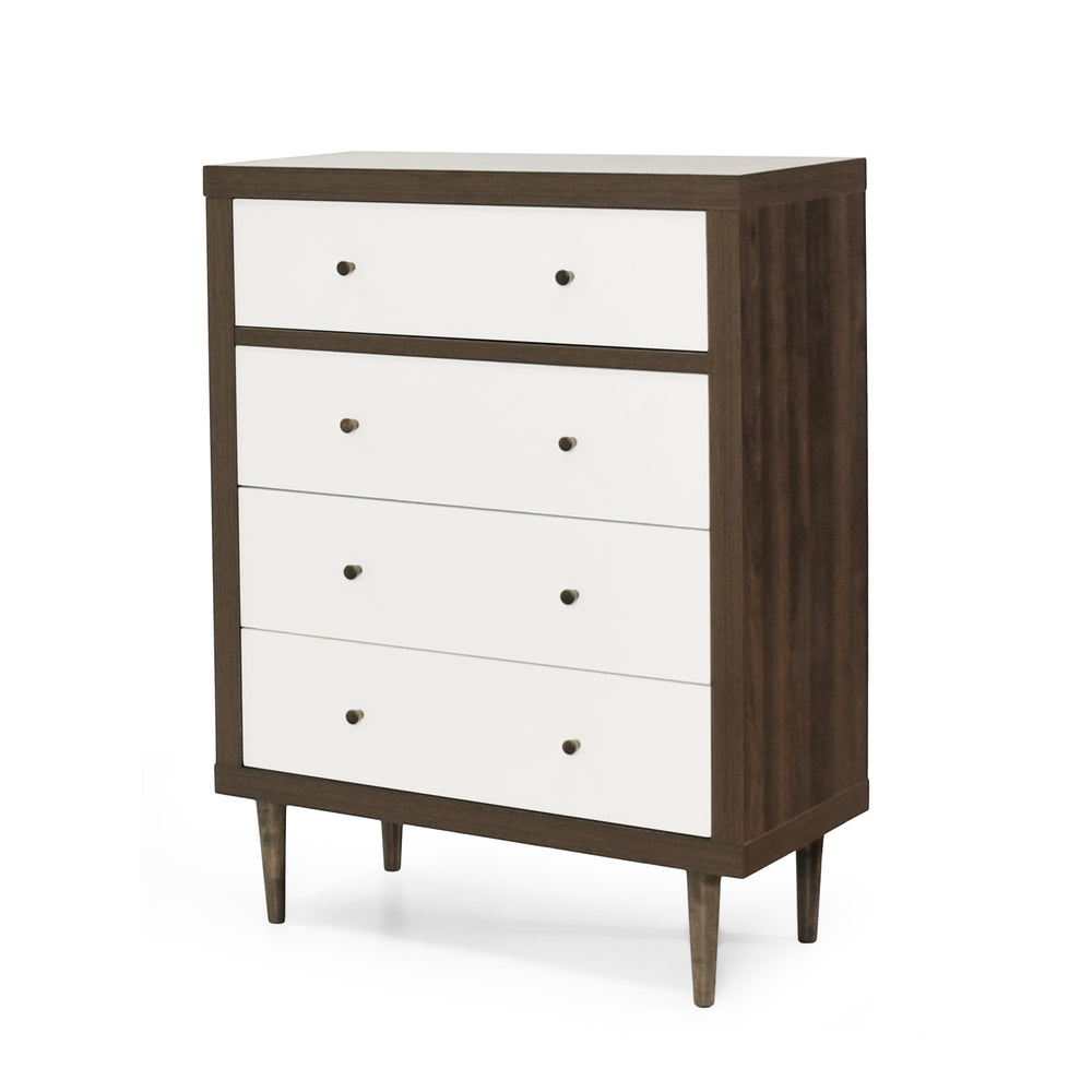 Nordic Charm 4-Drawer Dresser