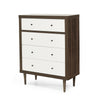 Nordic Charm 4-Drawer Dresser