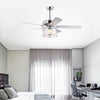 Dreamy LED Ceiling Fan with Remote – Rustic Charm Meets Modern Style!