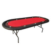 Ultimate Foldable Poker Table with Racetrack Design