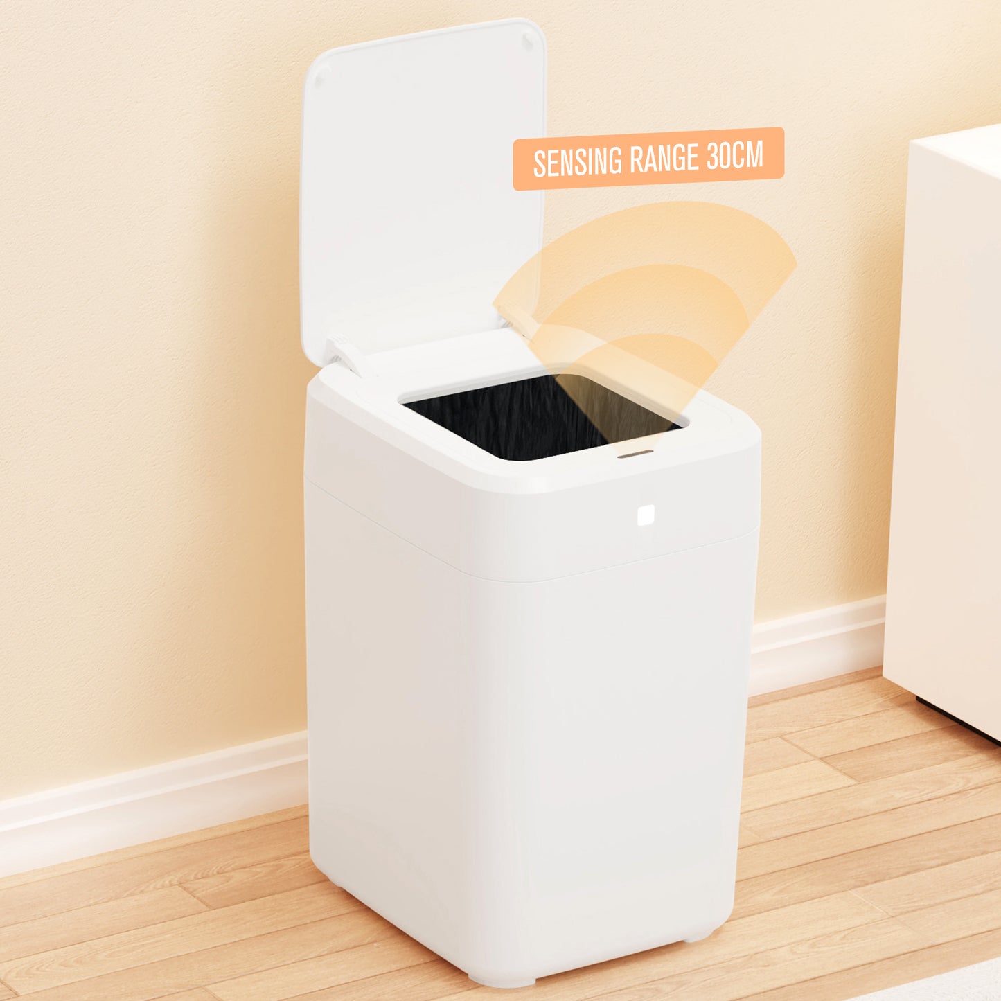 Smart Trash Can with Automatic Bag System