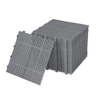 Rosette Gray Outdoor Deck Tiles - Durable & Waterproof!